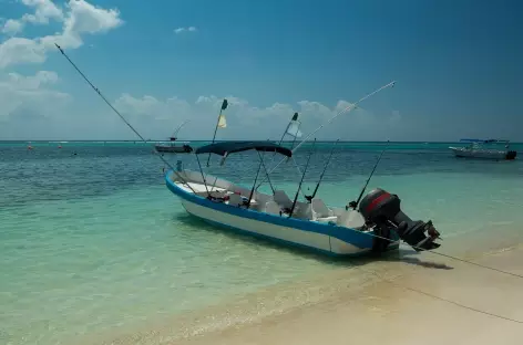 Bateau de pêche_Akumal_Mexique