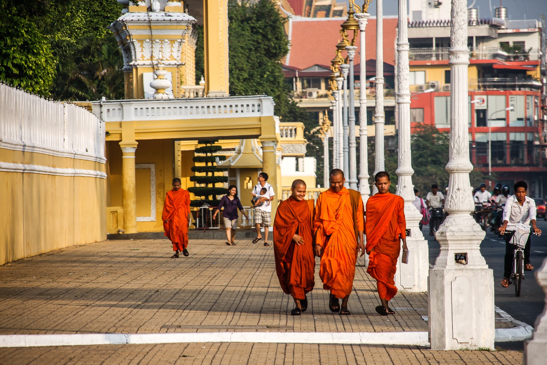 Ambiance dans Phnom Penh