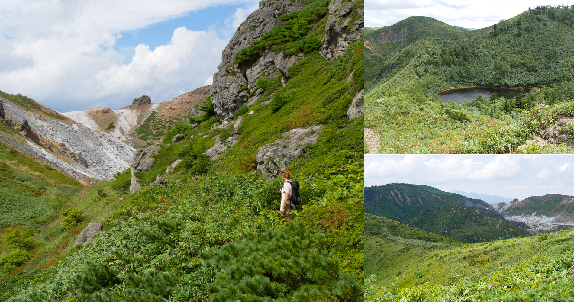 randonnée sur le volcan Akita – Yakeyama 