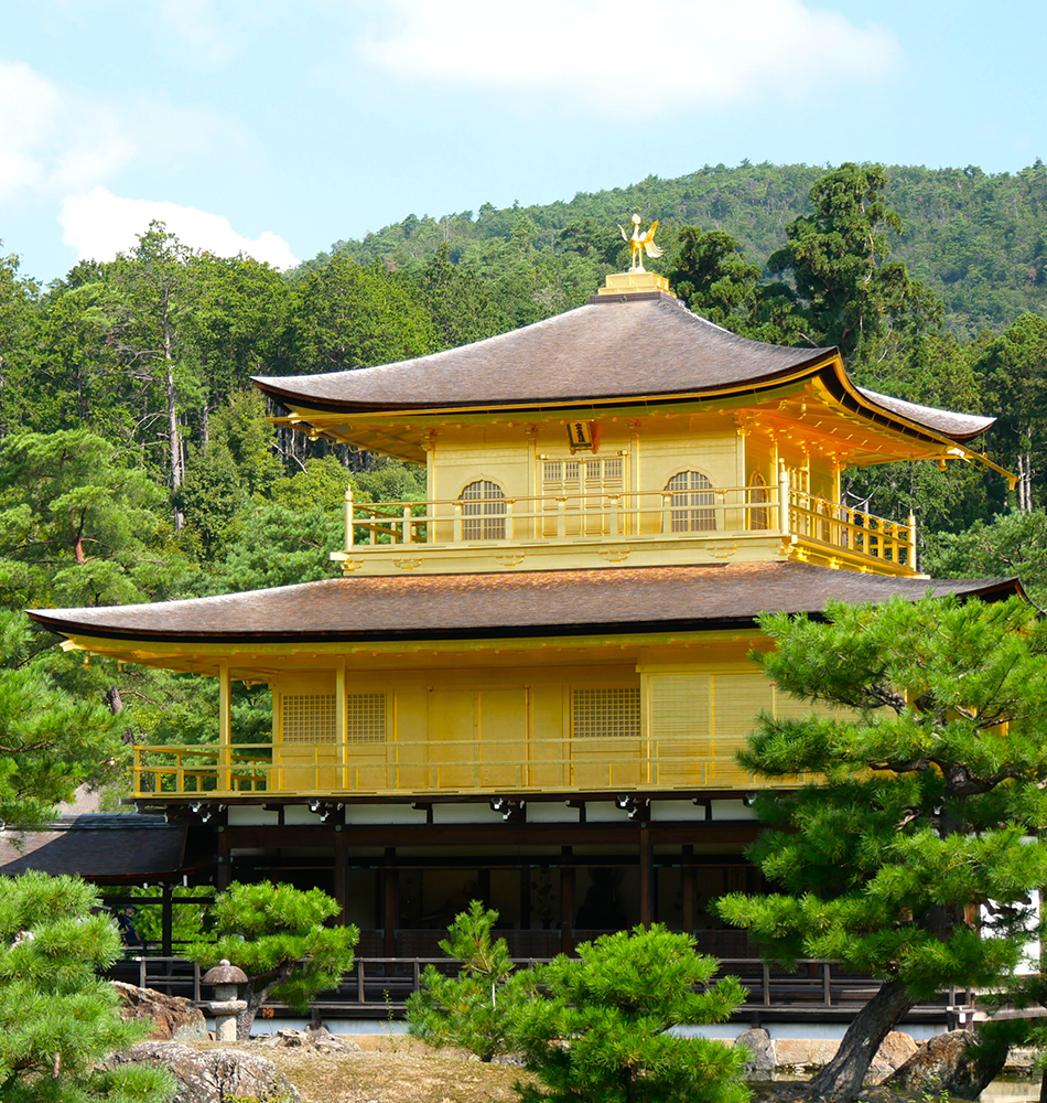 Le Pavillon d’or - temple Kinkaku-ji