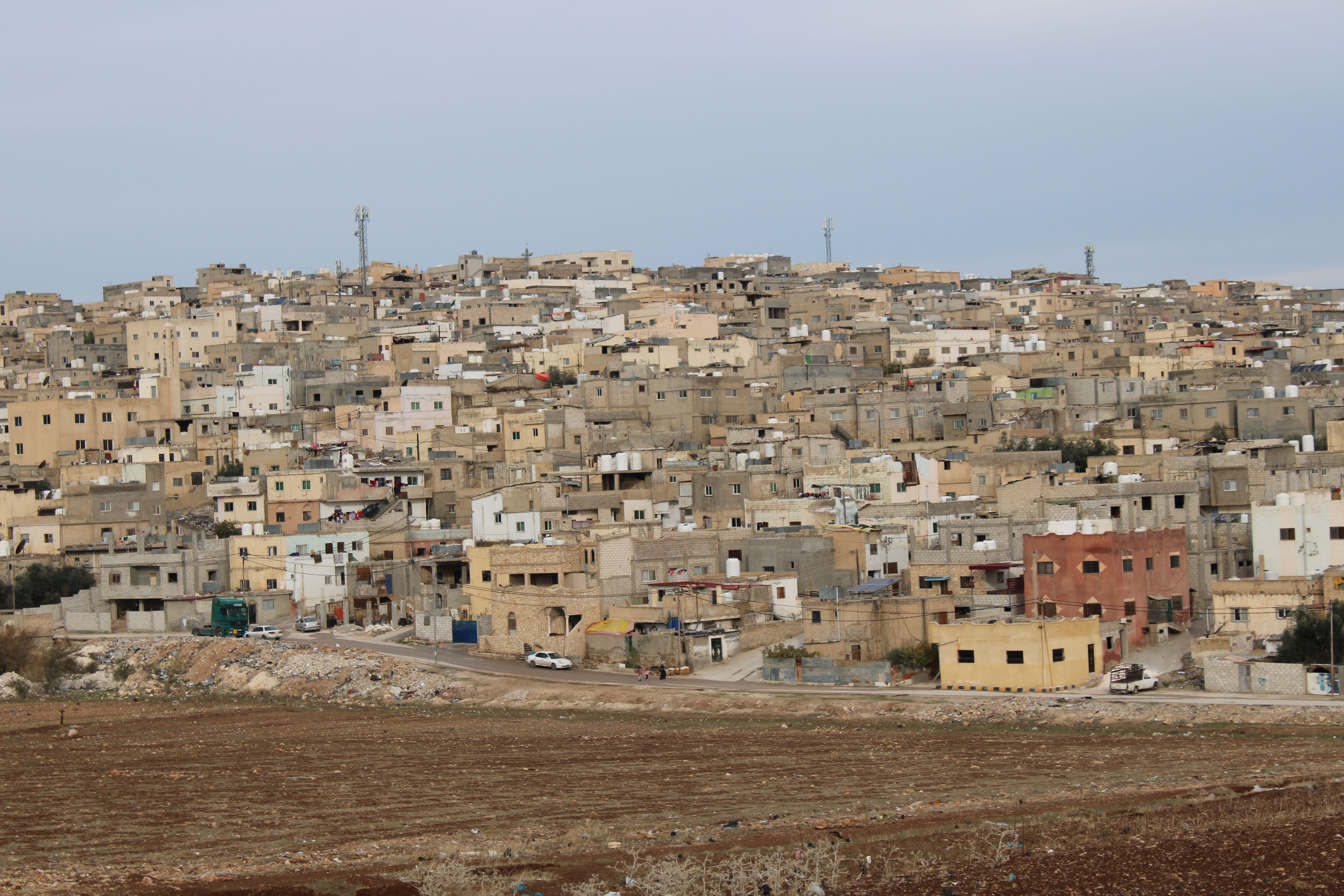 Village palestinien proche de Irbid.