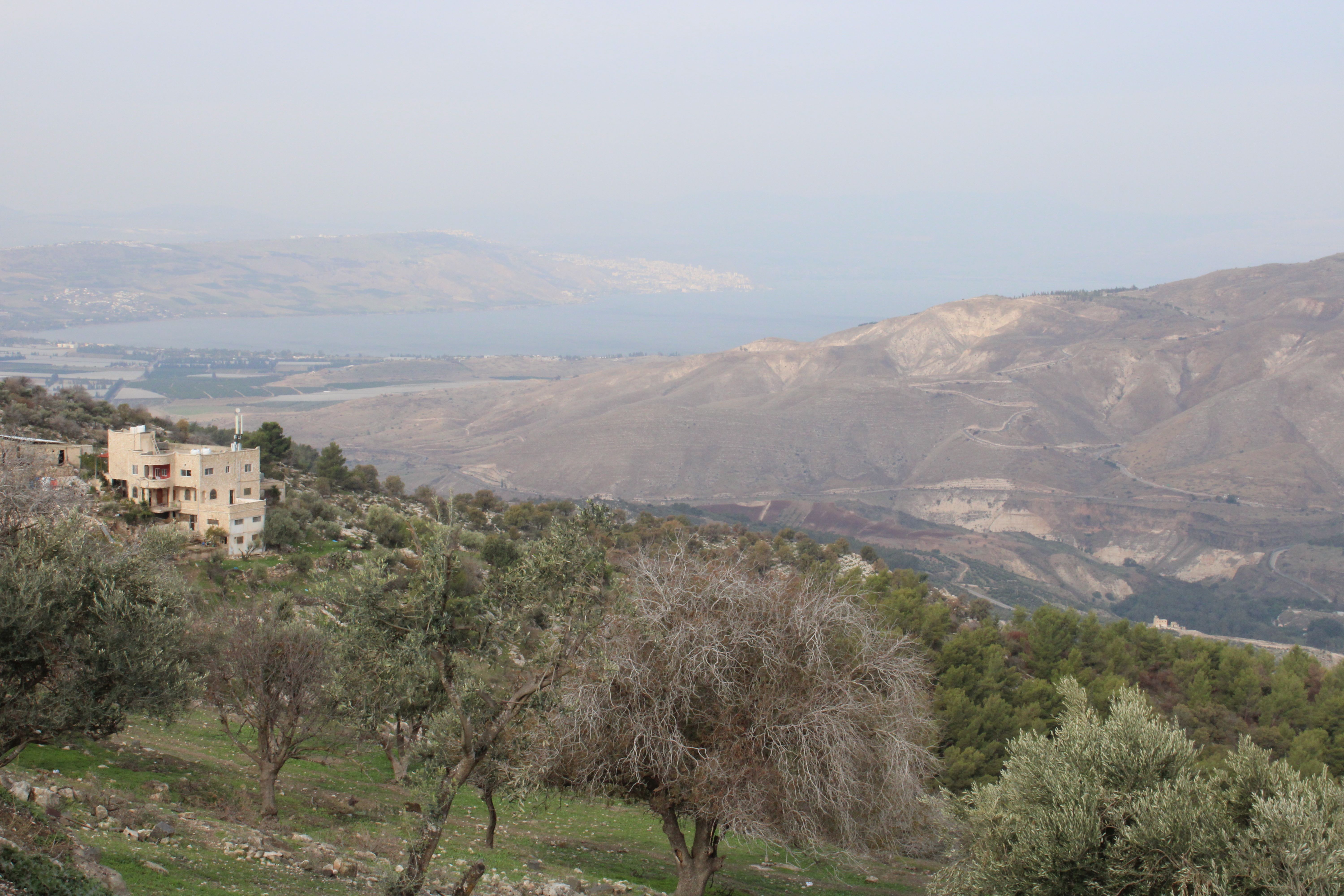 Um Qays Plateau Golan Lac Tibériade