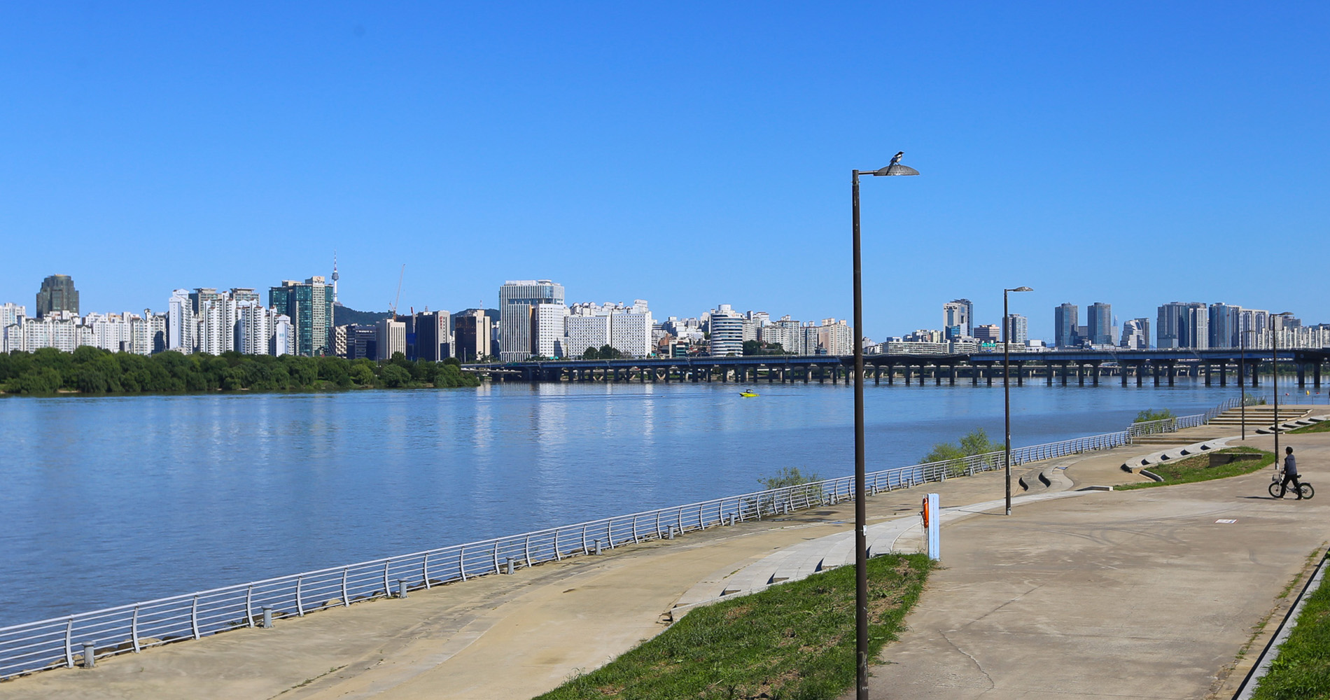 Sur les rives du fleuve Hangang