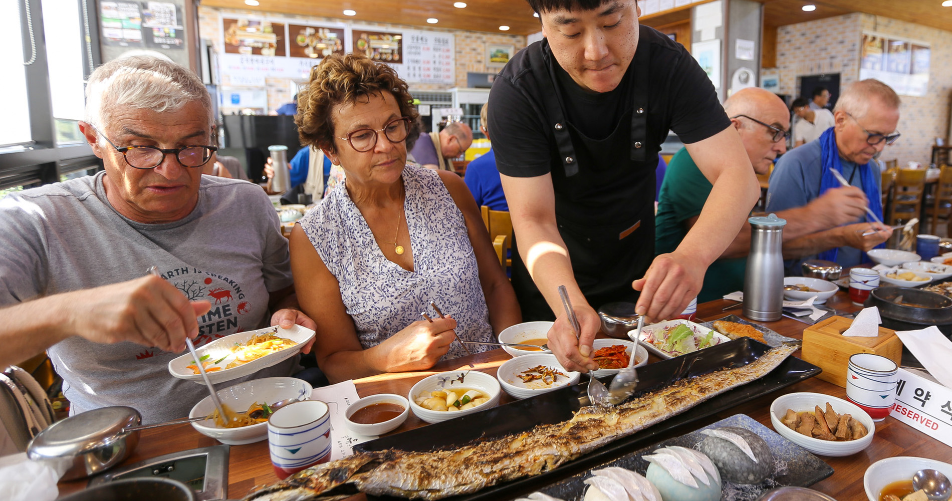 Dégustation de poisson « ceinture »