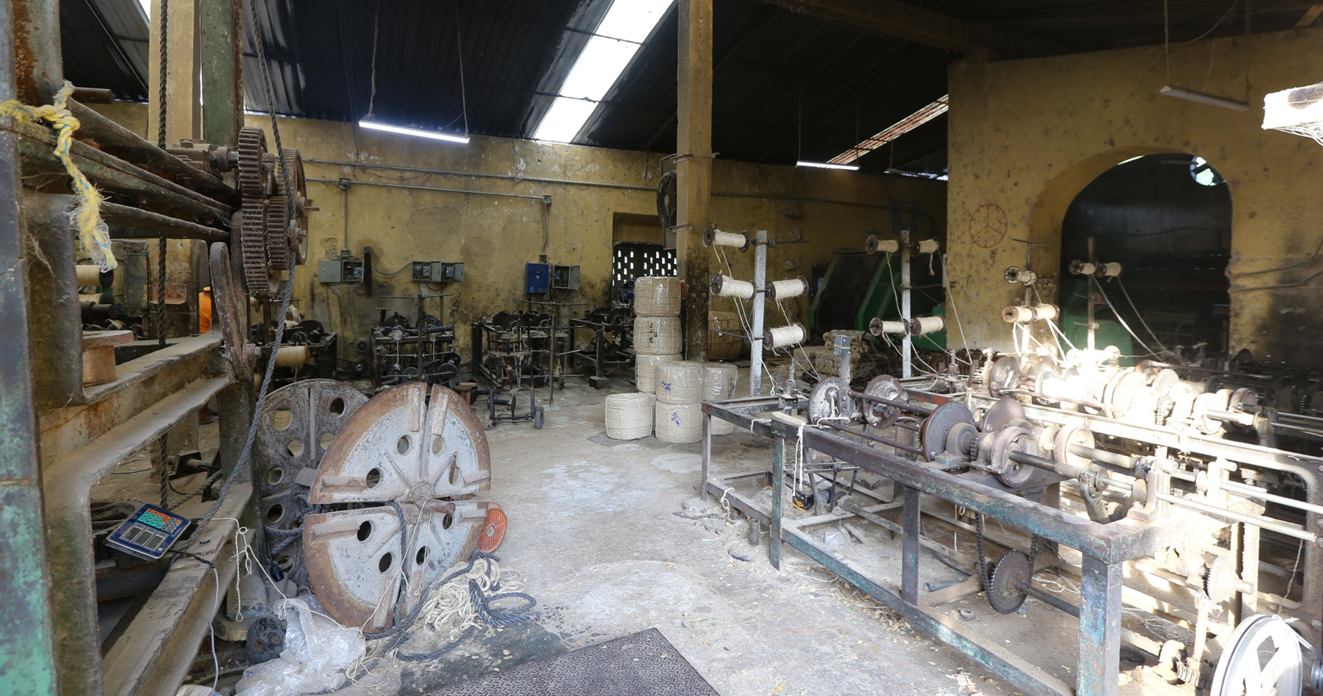 Usine rustique de Sisal