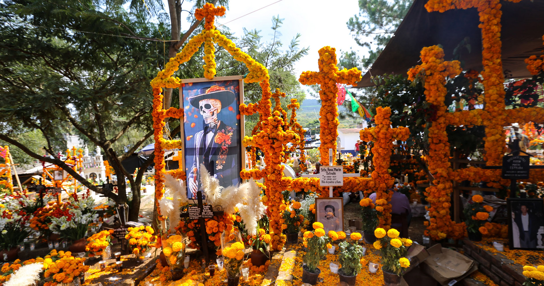 Autel, cimetière de Tzintzuntzan